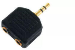  Adaptor stereo Jack 3.5 mm la 2x 3.5 mm mama (ZLA0294)