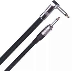 ibiza Cablu chitara Jack 6.35 mm tata la Jack 6.35 mm tata la 90 grade 6m ibiza (CG6B)