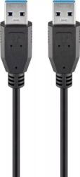 Goobay Cablu USB 3.0 5m USB A tata - USB A tata SuperSpeed 5Gbit/s negru Goobay (96117) - pretexpert