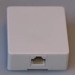  Priza retea simpla RJ45 8/8 aplicata prindere cu suruburi (TEL-0009 8/8)