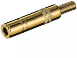 Goobay Mufa Jack 6.35 mm stereo mama metal aurit Goobay (11072) - pretexpert