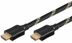 Goobay Cablu Hdmi 1.5m 2.0v Ethernet 3D manta bumbac Goobay (63805) - pretexpert