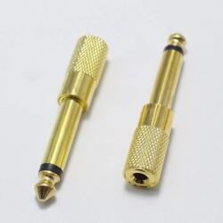  Adaptor audio aurit JACK 6.3 mm tata la 3.5 mm MONO (ADAP MONO JACK 6.3)