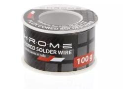 CHROME Fludor 100gr 1.0mm SN60 PB40 Flux 2% Chrome (TIN-100GR/1.0MM-CHR) - pretexpert