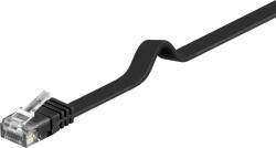 Goobay Cablu UTP Cat6 patch cord 7m cupru negru Goobay (95388) - pretexpert