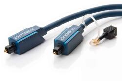 clicktronic Cablu optic Toslink - Toslink plus adaptor 3.5 mm 15m Clicktronic (70374)