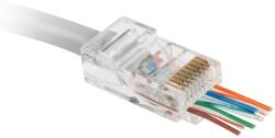 Delight Mufa tata modulara Pass Through 8P8C CAT5e UTP RJ45 neecranata Delight (05223PT) - pretexpert