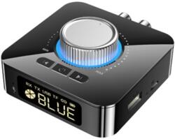  Adaptor audio DIGITAL RX/TX la ANALOGIC 2x RCA +Bluetooth / USB/ Card MicroSD + JACK 3.5 mm + potentiometru volum +telecomanda M (ADAPAUDIO6)