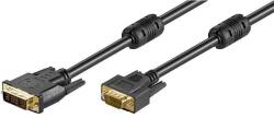 Goobay Cablu DVI-I 12+5 la VGA 2m dublu ecranat ferita Goobay (93260) - pretexpert