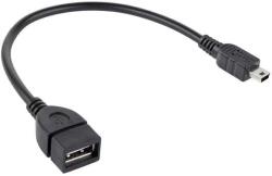 Cablu OTG USB mama - mini USB tata 0.1m Case Marcat Fiscale (KPO2909MD)