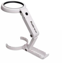 Pro sKit Lupa 3.75X LED USB sau 3x AAA portabila pliabila ProsKit MA-025 (MA-025) - pretexpert