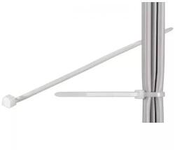 fixPOINT Coliere plastic strangere cabluri 310x4.8mm transparent 100buc fixPoint (17051)