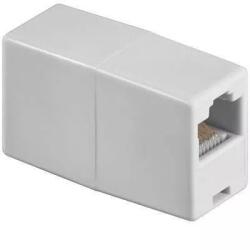 Goobay Adaptor prelungire RJ45 mama-mama 8p8c cat5 alb Goobay (93058) - pretexpert