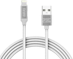 Delight Cablu de date 2in1 iPad iPhone lightning 1m 2A argintiu delight (55443I-WH) - pretexpert
