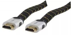 Valueline Cablu HDMI 19p tata - HDMI 19p tata metal 1.5m plat HDMI High speed Valueline (CABLE-5501-1.5) - pretexpert