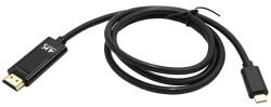  Cablu semnal USB type C 3.1 la HDMI 1.8m 4K 2K/60Hz Plug&Play pentru PC telefoane (028-211)