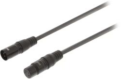 Sweex Cablu prelungitor digital XLR 5 pini tata - XLR 5 pini mama 0.5m gri Sweex (SWOP15500E05) - pretexpert