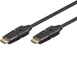 Goobay Cablu HDMI V1.4 rotatie 360 grade 1.5m Ethernet 3D 4K Ultra HD 2160p 30Hz Goobay (31888) - pretexpert