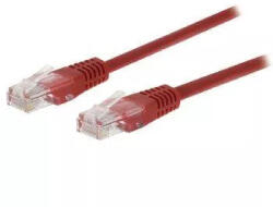 Valueline Cablu CAT5e UTP de retea RJ45 8P8C tata - RJ45 8P8C tata 2m rosu Valueline (VLCT85000R20) - pretexpert