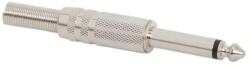  Mufa JACK 6.3 mm mono tata cu protectie cablu (05124)