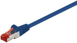 Goobay Cablu SFTP PiMF CAT6 albastru 1.5m patchcord cupru ecranat 2x RJ45 Goobay (95576) - pretexpert
