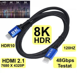  Cablu HDMI v2.1 4K 8K 60Hz 5m tata-tata (028-201)