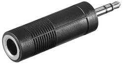 Goobay Adaptor Jack 3.5 mm stereo la Jack 6.35 mm stereo mama Goobay (11101) - pretexpert