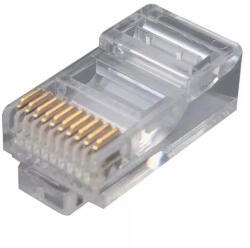 ENCITECH Mufa RJ50 tata 10 pini 10p10c pe cablu IDC de crimpat ENCITECH RJ48-10P10CR (RJ48-10P10CR) - pretexpert