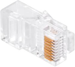  Mufa RJ45 8P8C CAT5e Pass Through Eurokomp TEL0071LP (TEL0071LP)