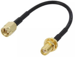 JC Antenna Cablu SMA tata - SMA mama drept 10cm JC Antenna AD. ANT. 013 (AD.ANT.013) - pretexpert