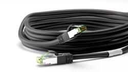 Goobay Cablu patchcord Cat8.1 SFTP 5m PiMF 2000MHz RJ45 cupru negru Goobay (66724) - pretexpert