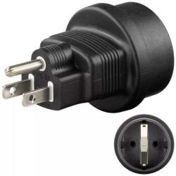Goobay Adaptor priza Schuko - Japonia / USA Goobay (95308)