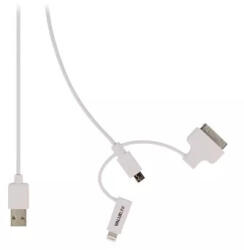 Valueline Cablu USB 2.0 - micro USB lightning 30p 1m alb VALUELINE (VLMP39410W1.00) - pretexpert