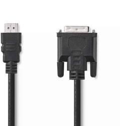 Nedis Cablu HDMI - DVI-D 24+1 pin tata 2m Nedis (CCGB34800BK20) - pretexpert