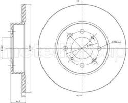 Ferodo Frana disc Disc frana Ferodo DDF492C (FERODODDF492C)