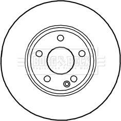 Delphi Frana disc Disc frana Delphi BG4646C (DELPHIBG4646C)