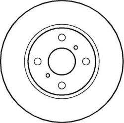 ATE Frana disc Disc frana ATE 24.0122-0158.1 (ATE24012201581)