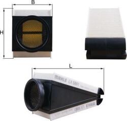Mahle Filtru aer Mahle LX 5861 (MAHLELX5861)
