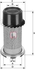 Sofima S 7227 A - Filtru aer - Sofima-S 7227 A (SOFIMAS7227A)