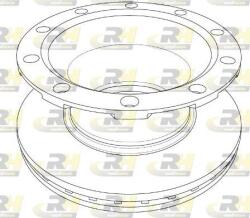 FEBI Bilstein 175595 - Disc frana - Brake Disc - FEBI Bilstein-175595 (FEBIBILSTEIN175595)