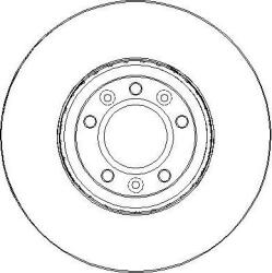 Delphi Frana disc Disc frana Delphi BG4805C (DELPHIBG4805C)