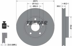Textar Frana disc Disc frana Textar 92163703 (TEXTAR92163703)