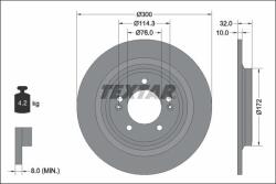 Textar Frana disc Disc frana Textar 92337203 (TEXTAR92337203)