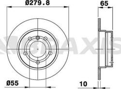 Ferodo Frana disc Disc frana Ferodo DDF1303C - compatibil Bmw (FERODODDF1303C)