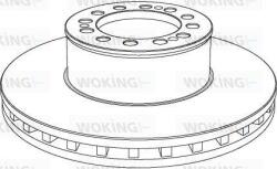 Ferodo Frana disc Disc frana Ferodo FCR214A - compatibil Man (FERODOFCR214A)