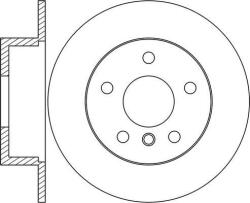 Ferodo Frana disc Disc frana Ferodo DDF1230C (FERODODDF1230C)