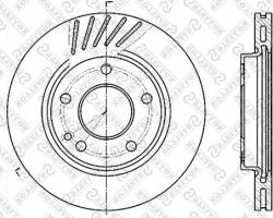 Delphi Frana disc Disc frana Delphi BG3395 (DELPHIBG3395)
