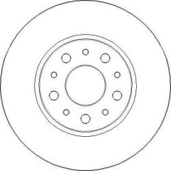 Textar Frana disc Disc frana Textar 92244303 (TEXTAR92244303)