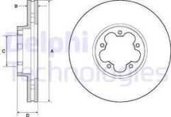 Ferodo Frana disc Disc frana Ferodo DDF2468-1 (FERODODDF24681)