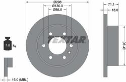 Textar Frana disc Disc frana Textar 92301103 (TEXTAR92301103)
